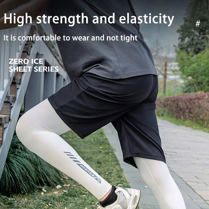 NEW Arrivals 3 Colors A Super-Thin Breathable Cycling Leg Cover, Quick-Drying and Sweat-Wicking, Highly Elastic, Breathable without Stuffiness, Women Men Outdoor Running Fitness Sports Supplies