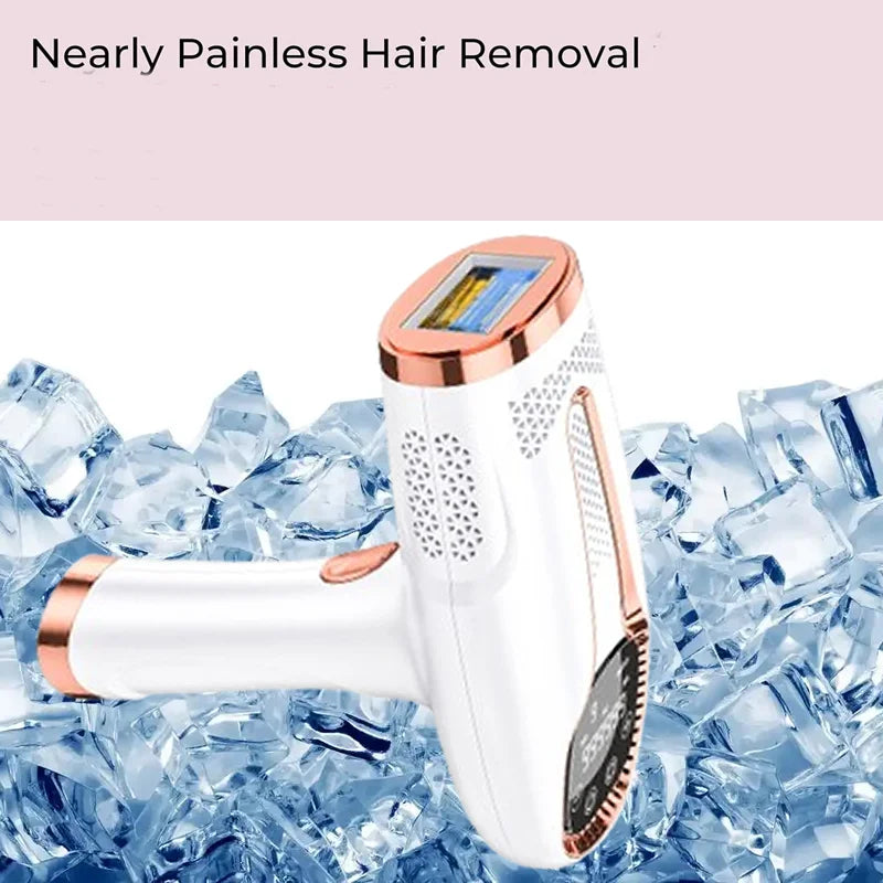 IPL Laser Hair Removal Device 999999 Flashes Painless Laser Epilator for Women Permanent Hair Removal Home Use Full Body Bikini Face Legs Women Skin Care Supplies