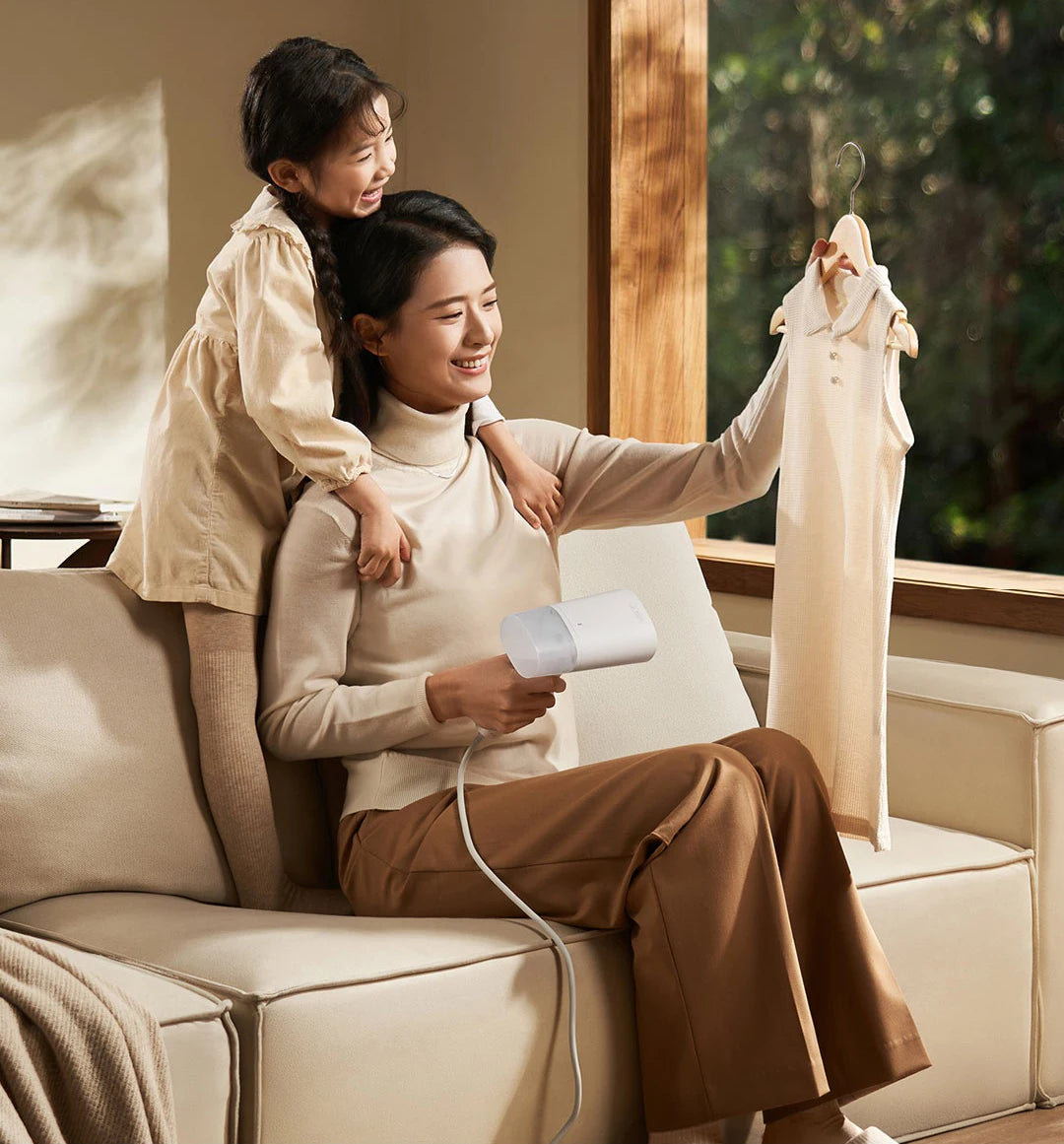 New XIAOMI  Handheld Garment Steamer 2 iron Home Electric Steam Cleaner Portable Foldable Mite Removal Flat Ironing Machine Travel Hotels Business Trip Clothing Supplies