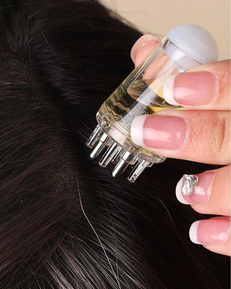 NEW Scalp Applicator Liquid Comb Portable Mini Massage Combs Essential Oil Fluid Guiding Massager Anti Hair Loss Head Care Tools