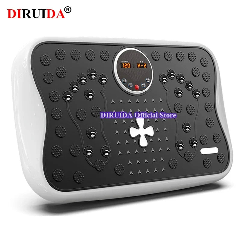 Original Remote Fat Burning Vibration Plate Fitness Massager Slimming Device Foot Magnetic Massage Fat Slim Thin Waist Stomach