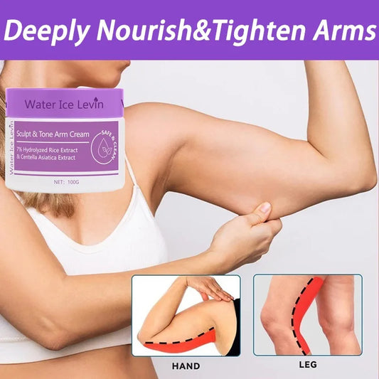 10PCS Set Sculpture and Conditioning Arm Korean Cream Collagen Rice Protein Refreshing Non Greasy Enhance Skin Elasticity Skin Tightening Deep Nourishing Shaping Arm