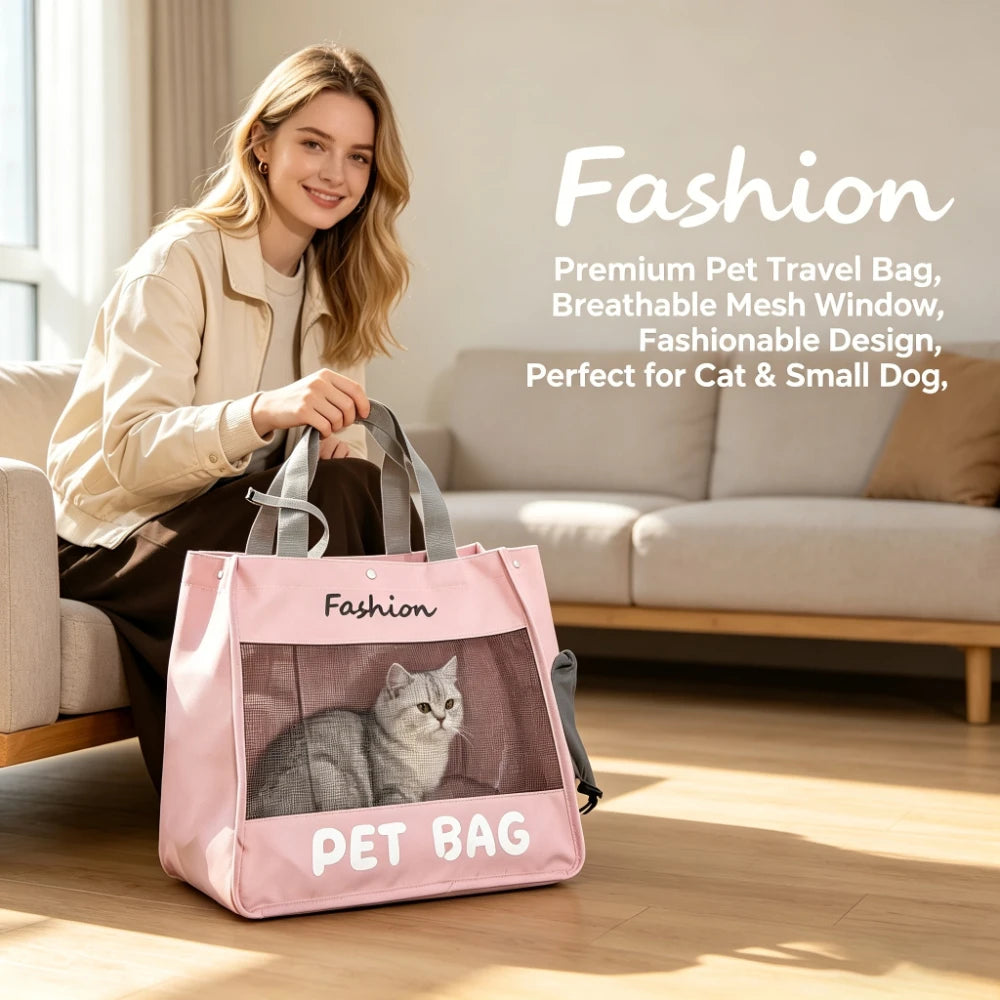 NEW Design 4 Colors Pet Cat Carrier Bag Outdoor Travel Backpack for Cats Small Dogs Breathable Cat Carrying Bag Pet Supplies Outdoor Travel Camping Pets Supplies