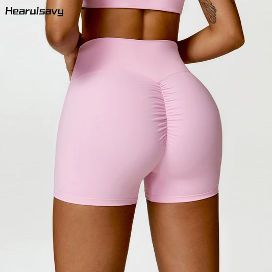 Sexy Hot  Buttock Lift Scrunch Yoga Shorts Gym Leggings Cycling Slim Fit Workout Shorts Women High Waist Sports Shorts Women