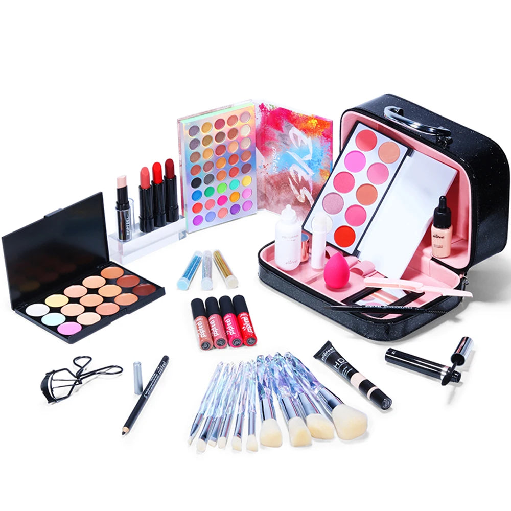 Make-Up Full Kit, for Girls Women, Valentine Gift, Birthday Gift Women Cosmetic Supplies