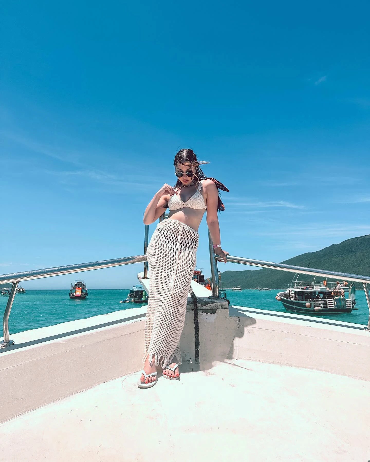 NEW Arrivals Sexy Summer Knit Cut Out Beach Half Skirt Women Chic Drawstring Fringed Casual Wrap Skirts Pool Party Swimwear Cover Up K50 Girls Ladies Sexy Beach Wear