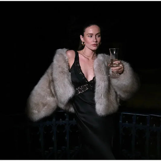 Low-Price Sales are Limited NEW Fashion Fluffy Faux Fur Evening Nightclub Coat For Women Winter Snow Outerwear Elegant Loose Long Sleeve Jacket Female Thick High Street Ladies Girls Luxury Fashion Clothing Supplies