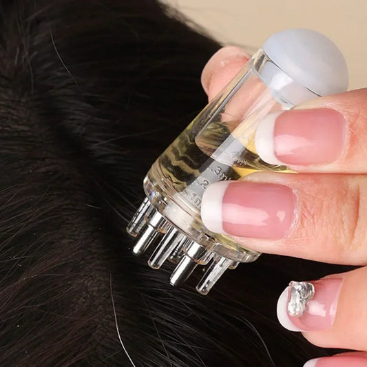 NEW Scalp Applicator Liquid Comb Portable Mini Massage Combs Essential Oil Fluid Guiding Massager Anti Hair Loss Head Care Tools