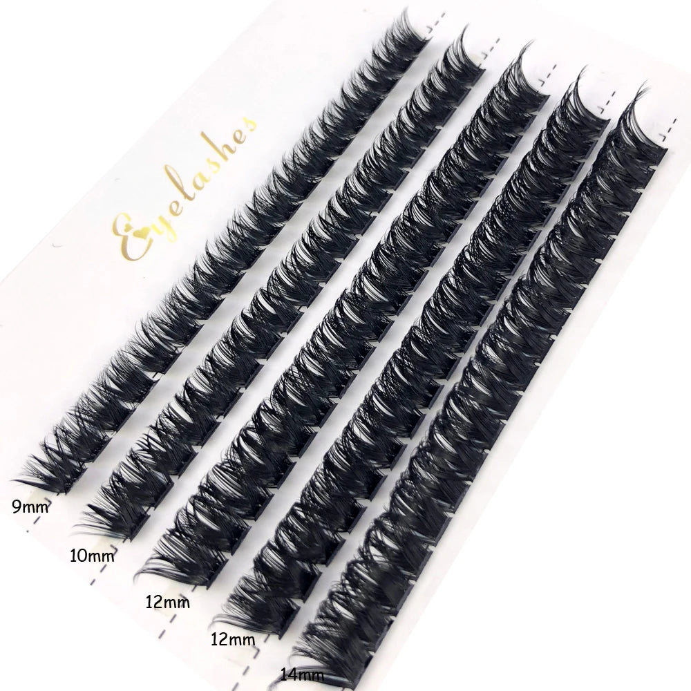 30D/50D/40D/60D/80D Eyelashes Bundles Natural Eyelash Extension 3D Russia Volume Individual Eyelash Cluster Makeup Tools Lashes