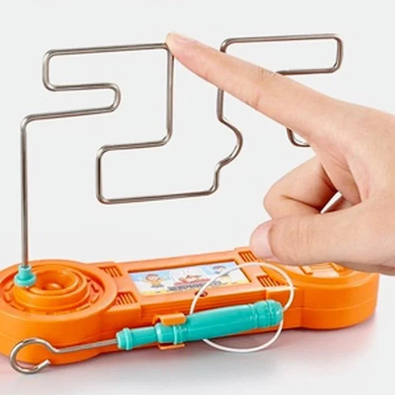 NEW Kids Collison Electric Shock Toy Education Electric Touch Maze Game Party Funny Game Science Experiment Toys for Children Gift