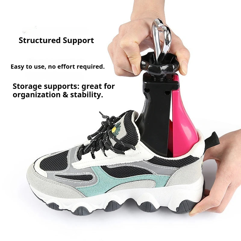 2 PCS Set 35-47 EU Size High top Shoe Expander Trees Boots Sports Sneakers Shoes Stretchers Men Woman Shoes Tree Adjustable Length Width Shoes Stretches