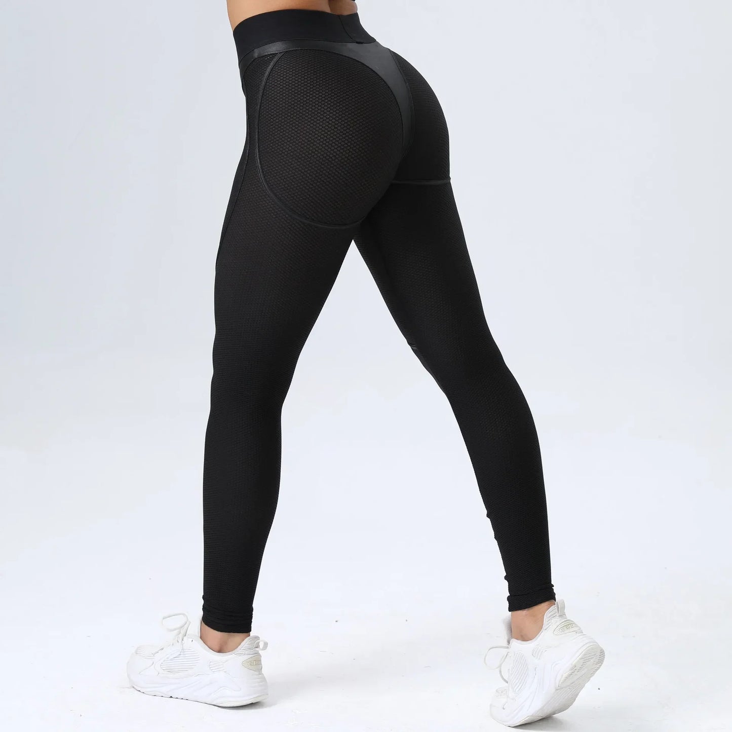 NEW Arrivals 5 Colors Mesh Gym Leggings Women Sexy Transparent Leggings for Fitness 2024 Sports Tights Sportswear Woman Gym Yoga Clothing