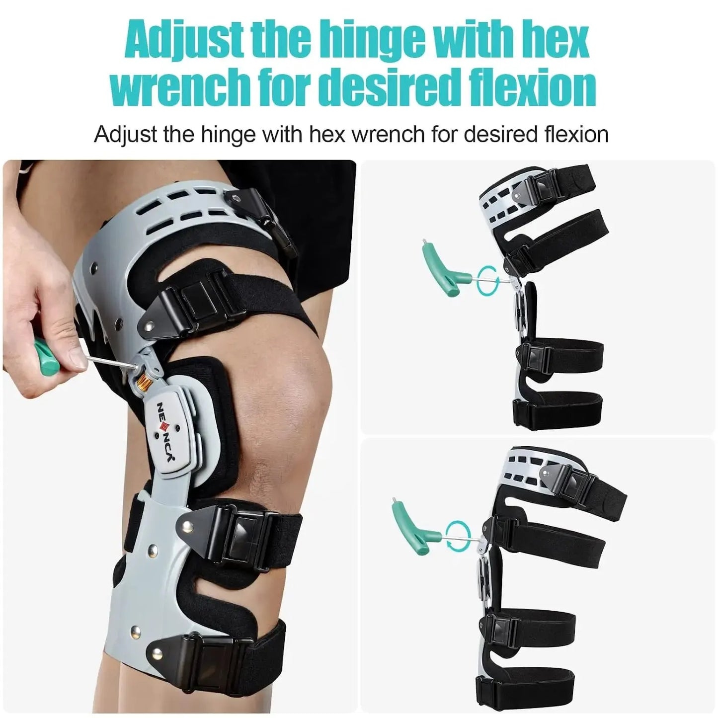 Unloader Knee Brace Support for Arthritis Pain Osteoarthritis Cartilage Defect Repair Avascular Necrosis