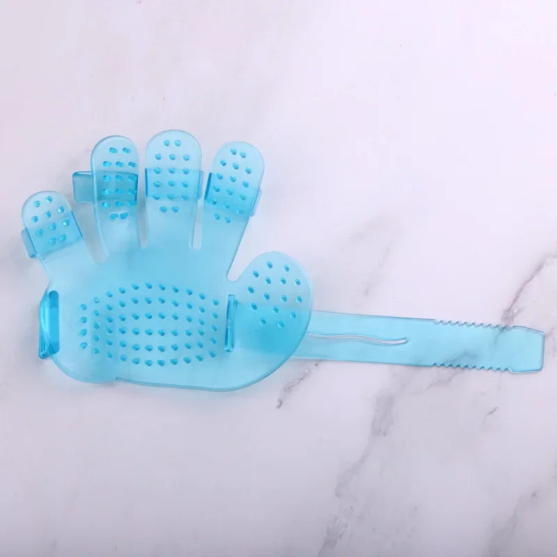 New Pet Grooming Cleaning Gloves Dog Cat Bathing Shampoo Brush Scrubber Dishwashing Cleaning Sponge Silicone Hair Removal