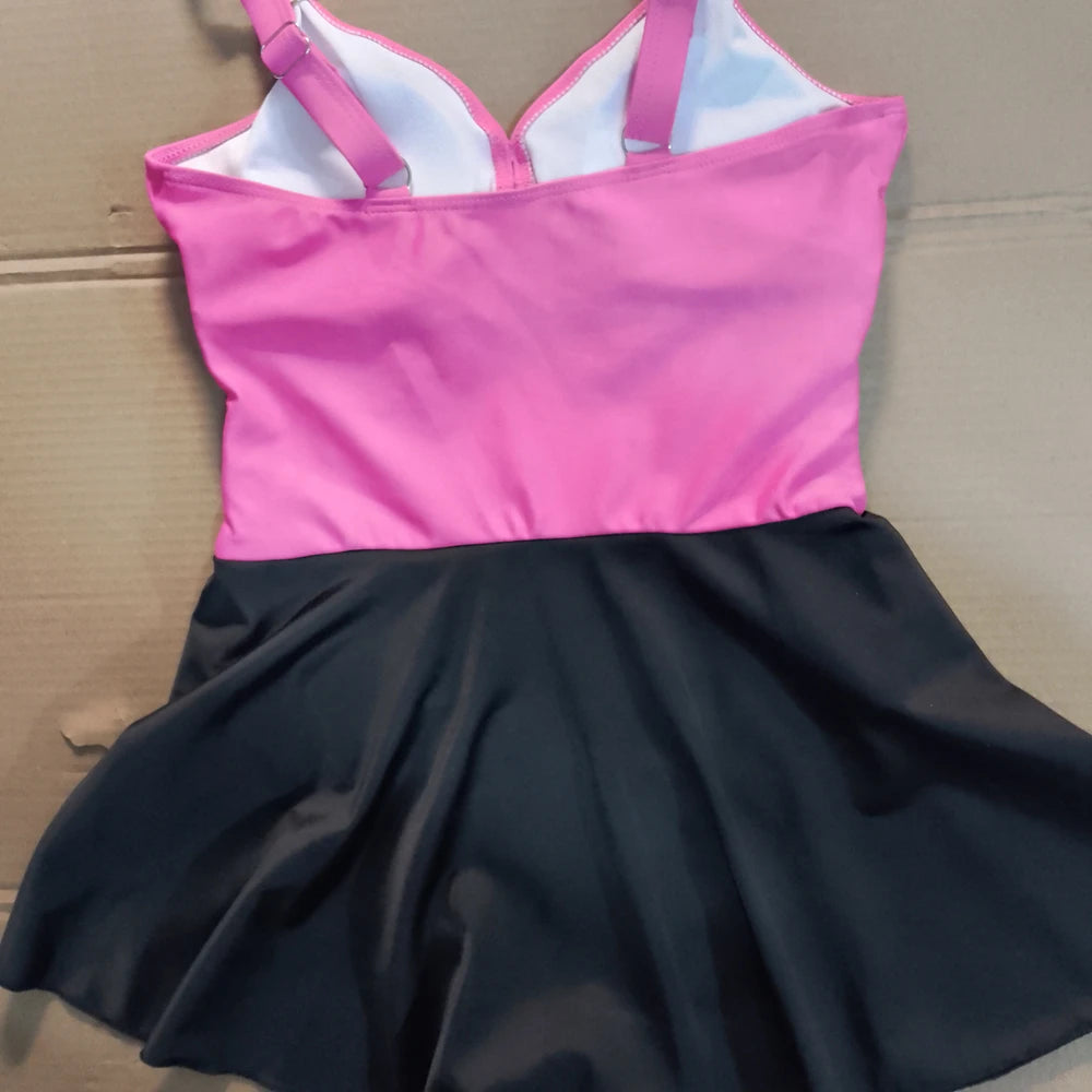 S-2XL 8 Colors Women New Swim Dress Tummy Control Sexy One Piece Slim & Comfortable Ruched & Cross Swimwear Elastic Beachwear Bikini Cover Ups Dress