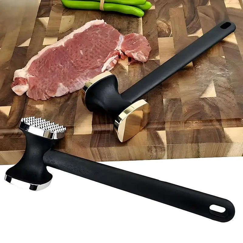 +Alloy Meat Mallet Kitchen Tenderizer Hammer for Flattening and Softening Steak Pork Chicken Home Cooking Tool Kitchenware Accessories