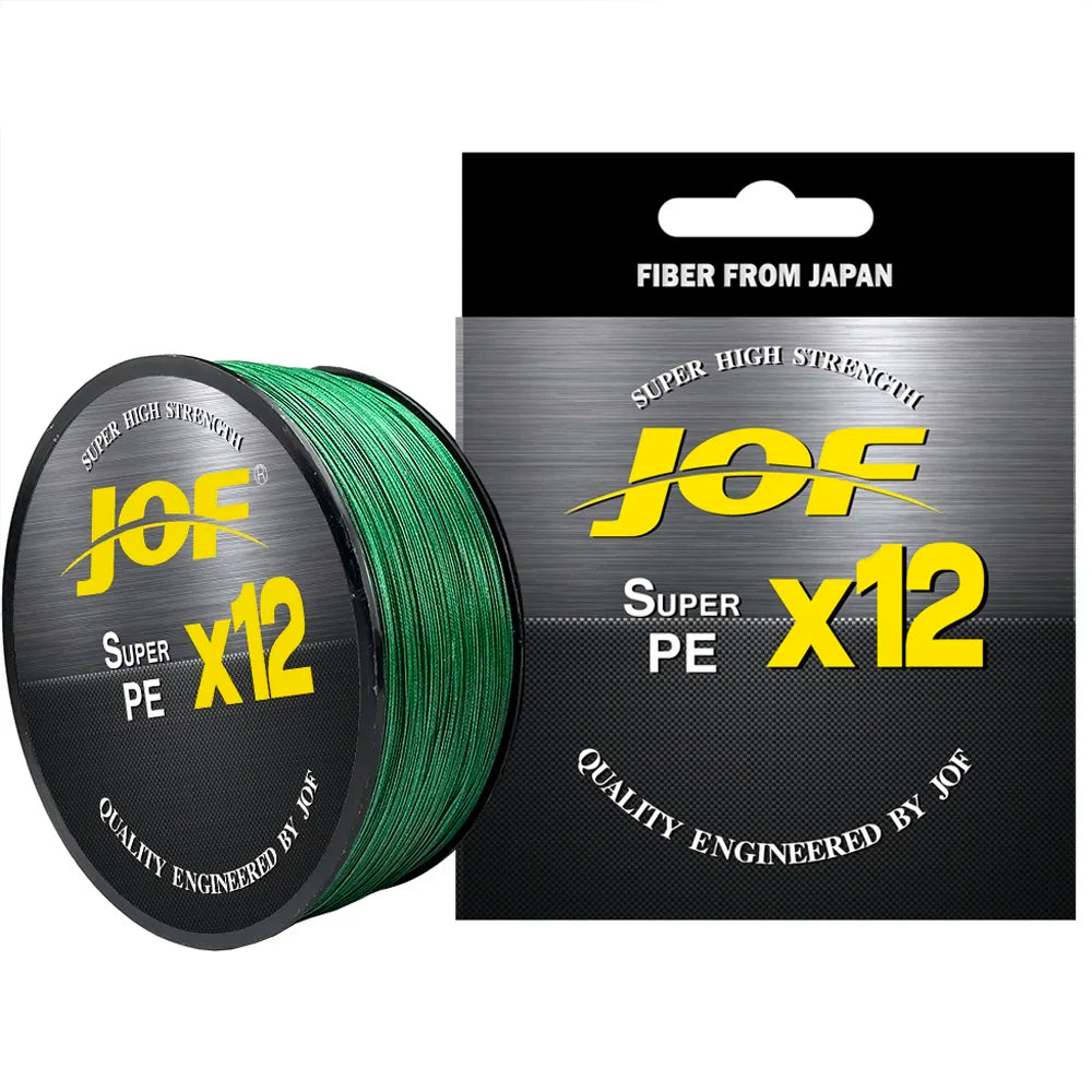 500M 300M 12 Braided Fishing Lines X12 Weaves High Quality Wire Strong PE Multifilament Line for Ocean Sea Lake River Fishing 25/30/39/50/65/77/92lb Fishing Accessories