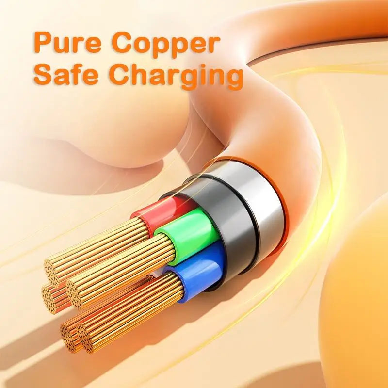 4 in 1 100W Fast Charging USB & Type C To USB C / Lighting Cable for iPhone 15 14 13 Pro Max Huawei Xiaomi PD Mobile Phone Cable