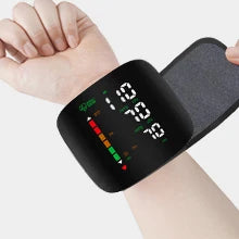 NEW Arrivals English Voice Digital Wrist Tonometer Medical Blood Pressure Monitor Heart Rate Sphygmomanometer Tensiometers Meter Cuff Women Men Health Care Supplies