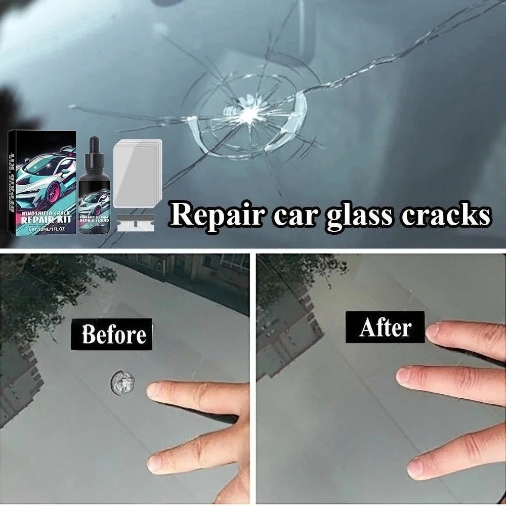 Buy 10 Get 12 Free Magic Windscreen Crack Repair Set - Auto Glass Scratch Eraser for Cars Trucks Motorcycles Vehicle Repair Tools Sets Accessories