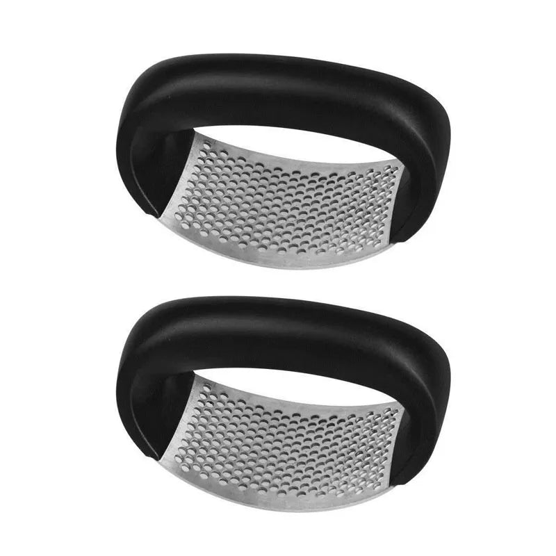 NEW Arrivals 6 PCS Set Stainless Steel Garlic Press Crusher Manual Garlic Mincer Chopping Garlic Fruit Vegetable Tools Kitchen Accessories