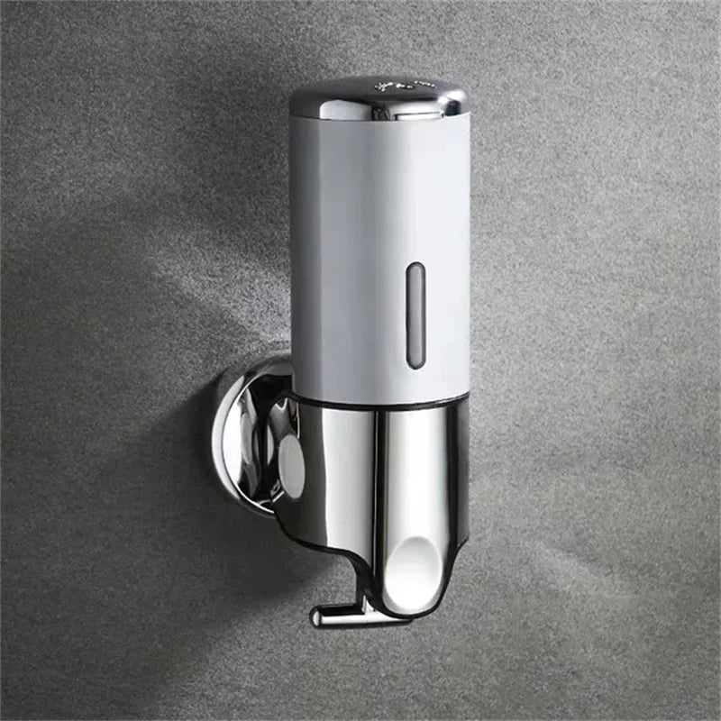 Bathroom Liquid Soap Dispenser Hand Sanitizer Holder Wall Mount Soap Shampoo Gel Shower Liquid Container For Bathroom Accessories