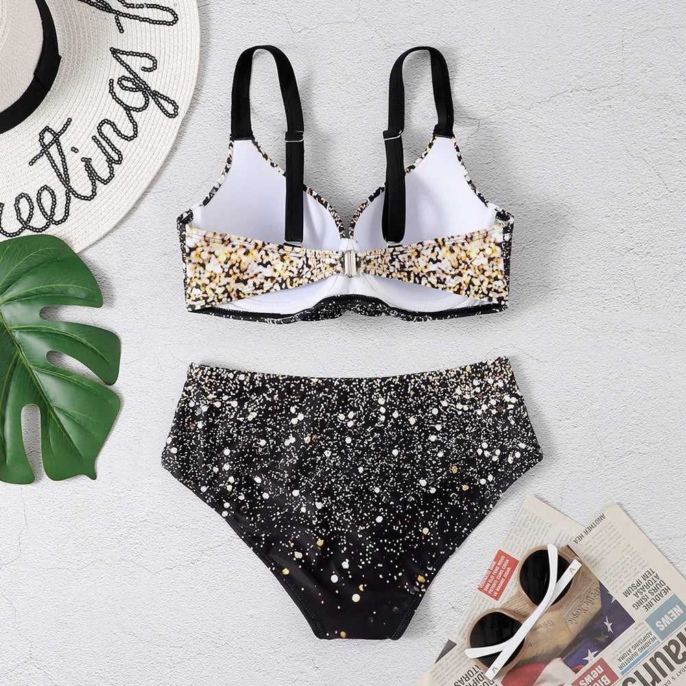 NEW Arrivals S-3XL PLUS SIZE Summer Sexy Swimsuits Push Up Bikini Curvy Women's Swimwear Female Beach Wear Brazilian Bikinis Bathing Suit Swimming Suits