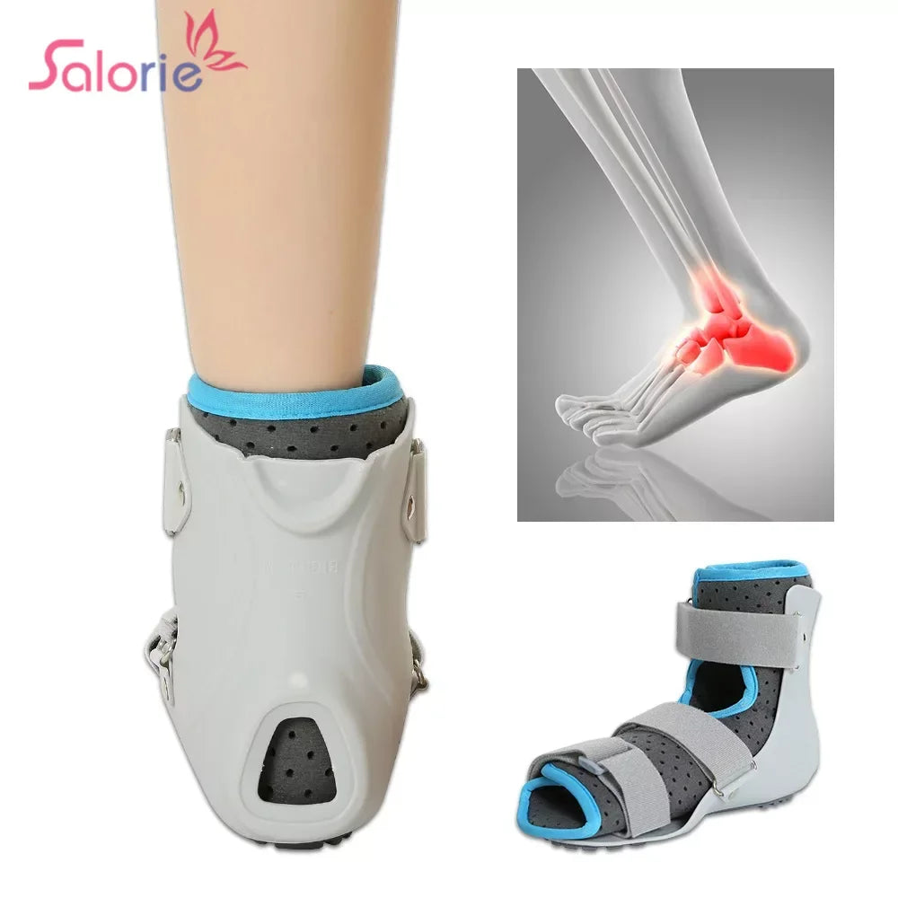 Ankle Stabilizer Injury Sprain Recovery Adjustable Ankle Fixation Brace Foot Drop Orthosis Postural Correct Rehabilitation Brace Medical Supplies Health Care Products