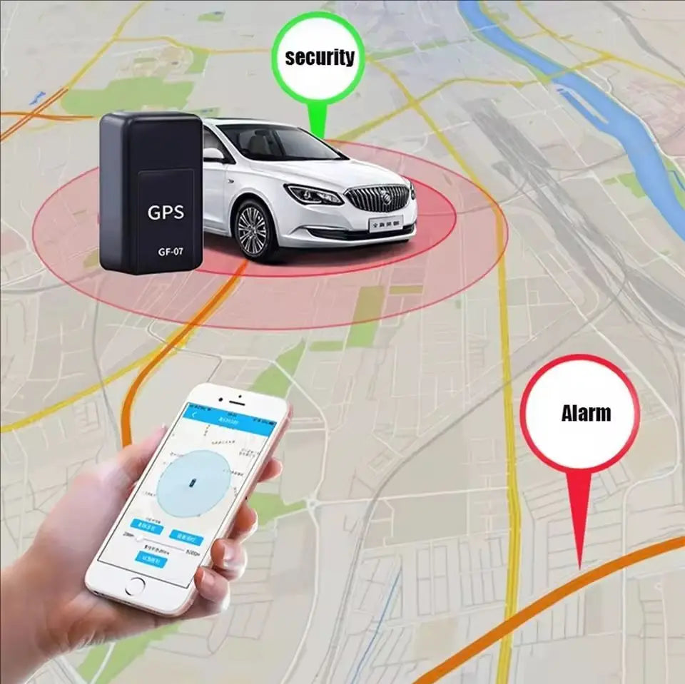 Mini GPS Locator Position APP Gf07 Car GPS Tracker Magnetic Vehicle Locator Anti-Lost Anti-Theft Alarm Tracking Device For Cars Bikes Trucks Vehicles