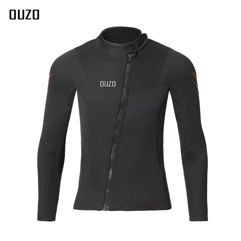 NEW S-4XL Plus Size 5 Colors Women Men Premium 3MM Neoprene Professional Diving Wetsuit Surf Scuba Diving Suit Keep Warm Kayak Surfing Fishing Spearfishing Kitesurf Women/Men Wet Suit
