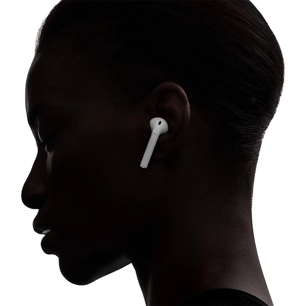 ORIGINAL APPLE Air Pods 2nd Generation True Wireless Bluetooth Earphones with Wireless Charging Box H1 Chip 100% Original NEW, for iPhone Sports Electronics Products