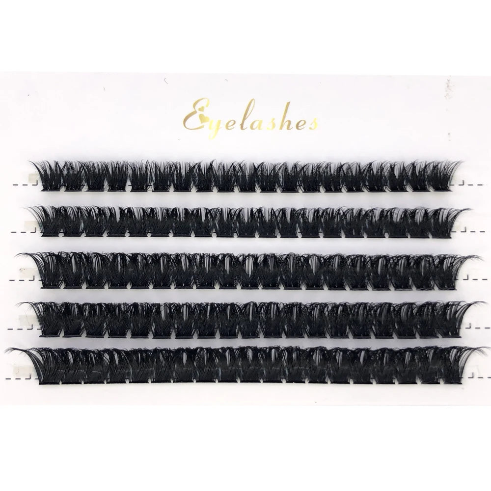 30D/50D/40D/60D/80D Eyelashes Bundles Natural Eyelash Extension 3D Russia Volume Individual Eyelash Cluster Makeup Tools Lashes