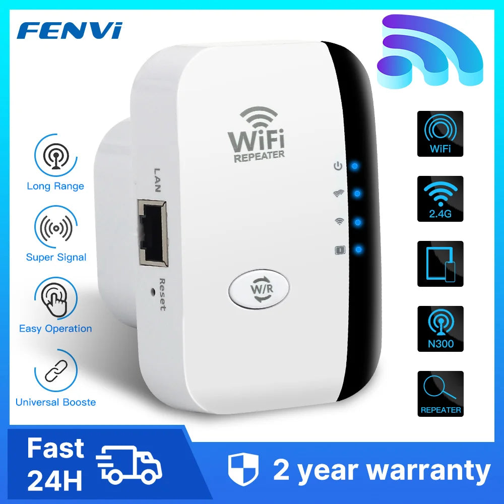 300Mbps Wireless WIFI Repeater Remote Wi-Fi Extender Amplifier 802.11N Internet Booster Amplifier Wi Fi Repeater