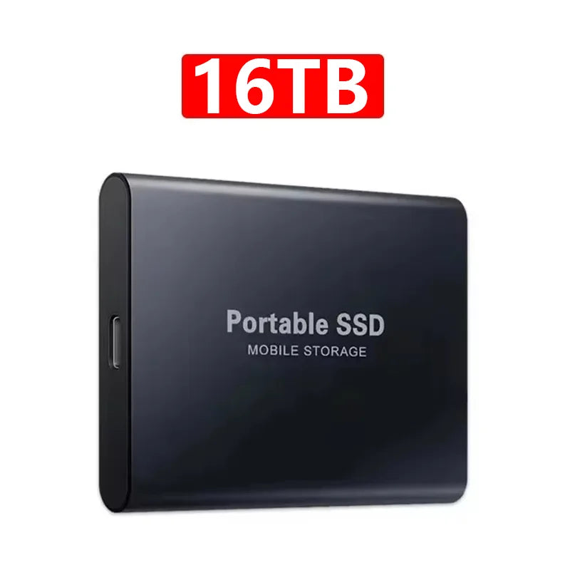 Portable Mobile Hard Disks Lightweight USB 3.2 External Hard Drive Fast Transfer External Solid State Drives For Laptop Desktop PC Computer Accessories