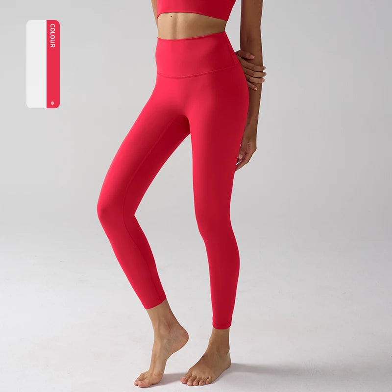 NEW Arrivals S-XL 20 Colors High Waist Naked Feeling Leggings Women Fitness Running Yoga Leggings Pants Energy Gym Tight Leggings Casual Workout Leggings