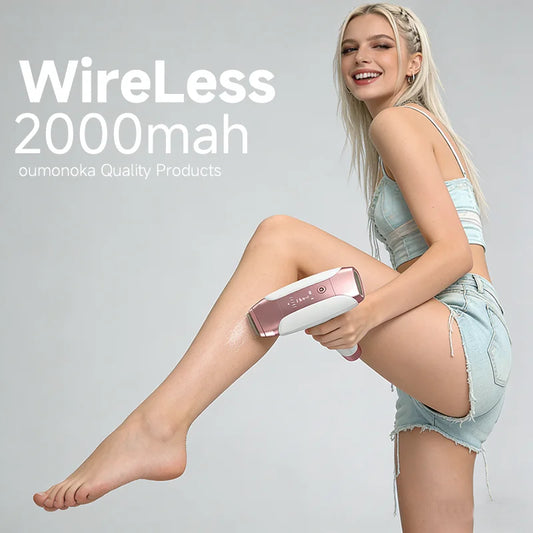 IPL Laser Hair Removal Device 999999 Flashes Painless Laser Epilator for Women Permanent Hair Removal Home Use Full Body Bikini Face Legs Women Skin Care Supplies