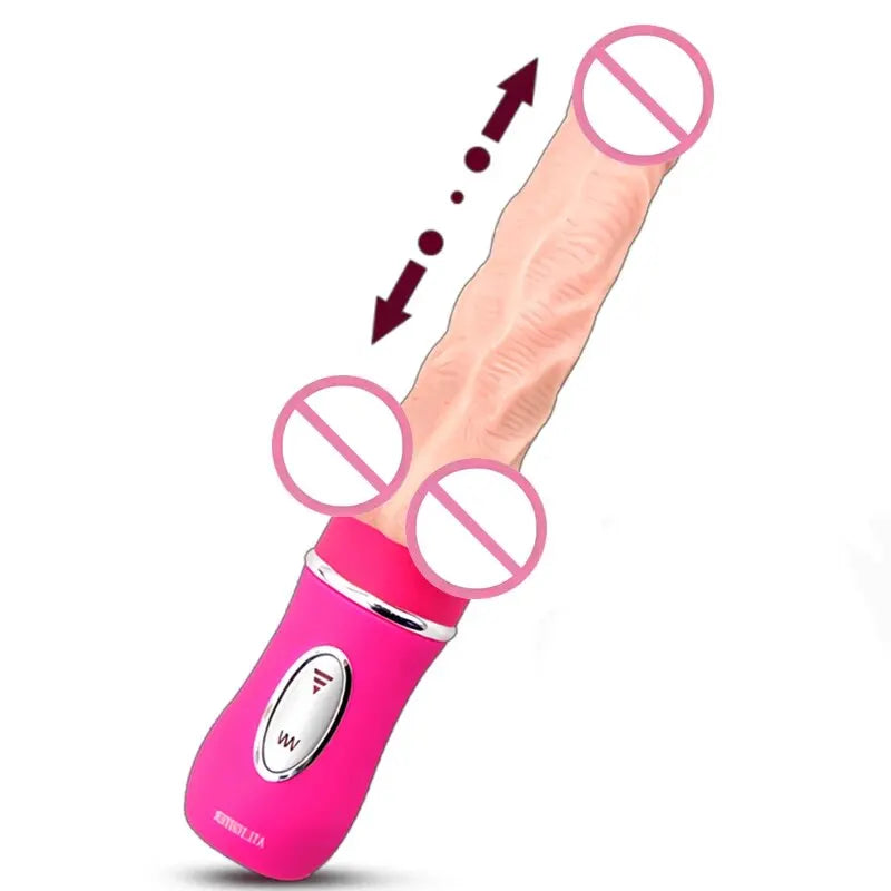 Multiple Modes Realistic Dildo Vibrator Silicone Sex Toys for Woman Female Masturbation Vagina Massager Bendable Flexible