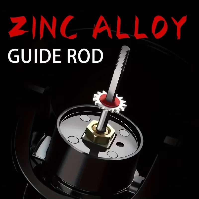 Black Red Design 1000-7000 Series Ball Bearings 13+1 15KG Max Drag Spinning Reel Metal Body Freshwater Saltwater Fishing Reel