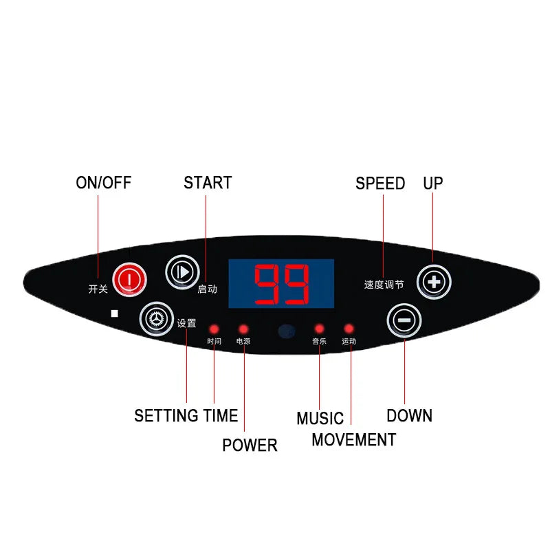 NEW Arrivals High Quality Vibration Plate Women Men Exercise Machine Whole Body Yoga Workout Vibration Fitness Platform Home Training Equipment for Weight Loss Toning