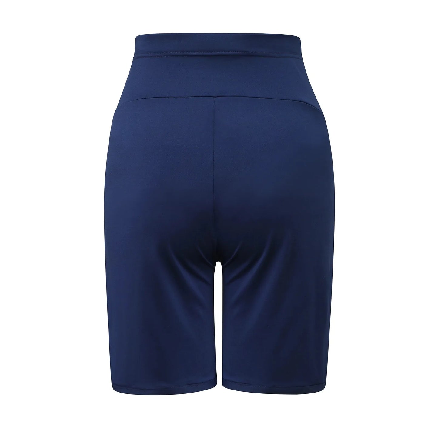 S-2XL Women's Maternity Shorts Elastic High Waist Loose Casual Shorts with Pockets for Pregnancy Comfort Cropped Pants