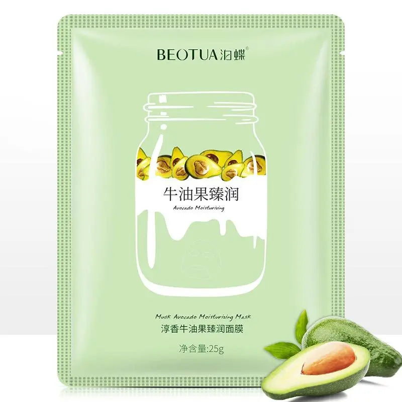 NEW Arrivals 15PCS Korean Set BIOAQUA Fresh Fruit Face Mask Anti Wrinkle Hyaluronic Acid Hydrating Skincare Sheet Masks Women Facial Mask Skin Care Korean Cosmetic Products