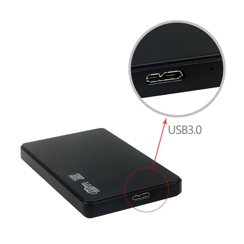 2.5 inch HDD SSD Case USB 3.0 to SATA Hard Disk Box 5Gbps SD Disk Case HDD External Hard Drive Enclosure for Notebook Desktop PC Computer Accessories