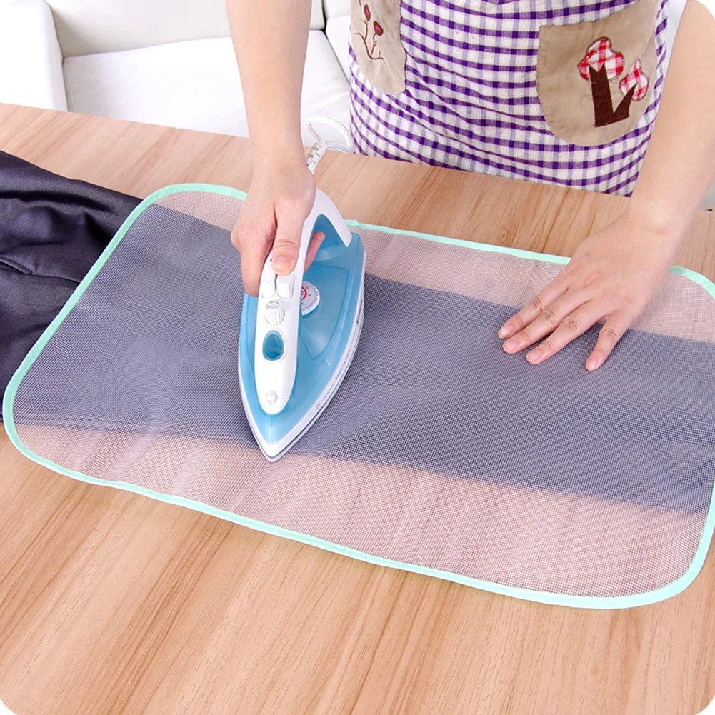 NEW Protective Insulation Ironing Board Cover Cloth Guard Press Mesh Random Colors High Temperature Pad Ironing Against Pressing