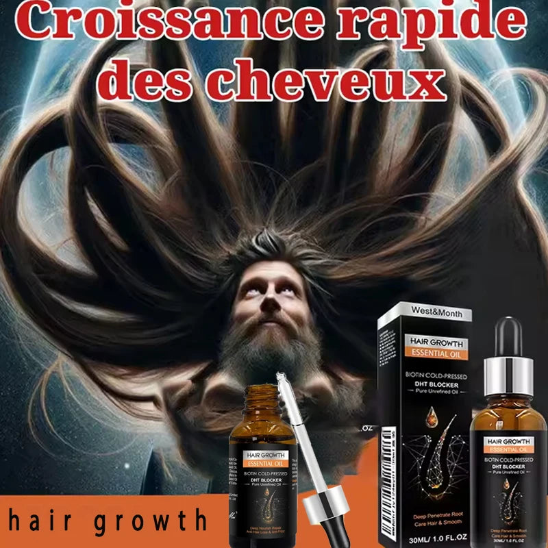 Buy 10 Get 12 Free Hair Growth Korean Oil, Biotin DHT Blocker Postpartum Loss Seborrheic, Dermatitis Anti-Loss Therapy Treatment Shampoo Boost Regrowth Increase Production of Shampoo