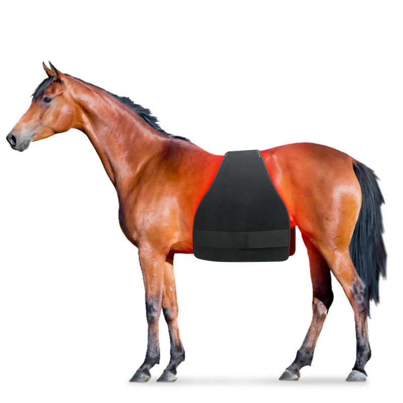 Horse Equestrian Equine Pain Relief Infrared Red Light Therapy Pad Wrap With Rechargeable Battery Cow Farm Animals Health Care Supplies