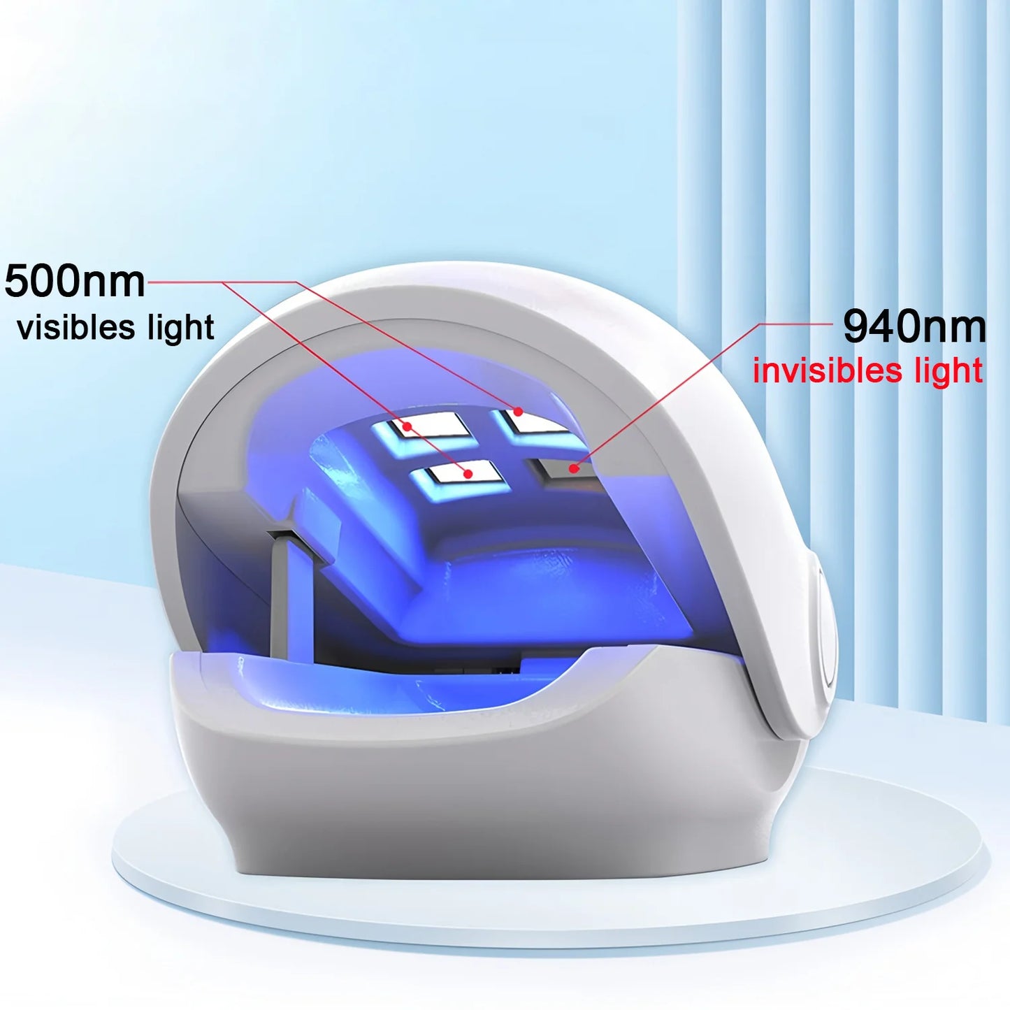 Just Arrived Household Fungal Nail Laser Treatment Device Light Therapy Onychomycosis Repair Tool Travel Home for Men & Women Foot Nail Care Devices