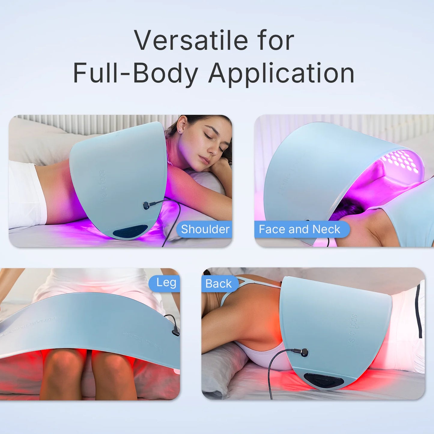 720 PCS Set Led Lights Therapy Hello Face L6 510K PDT LED Light Therapy Device 4 Color Infrared Red Light LED Face Lamp Full-body Cosmetologist Phototherapy Women Beauty Salon Supplies