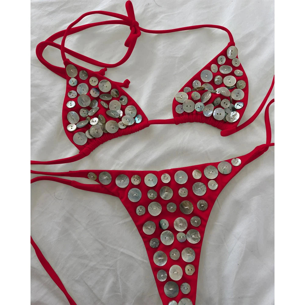 NEW 5 Colors Push Up Bikini New Sexy Women Swimsuit Swimwear Female Micro Bikini Set Biquini Bathing Suit Swimming Suits Beachwear Ladies Luxury Swimwear