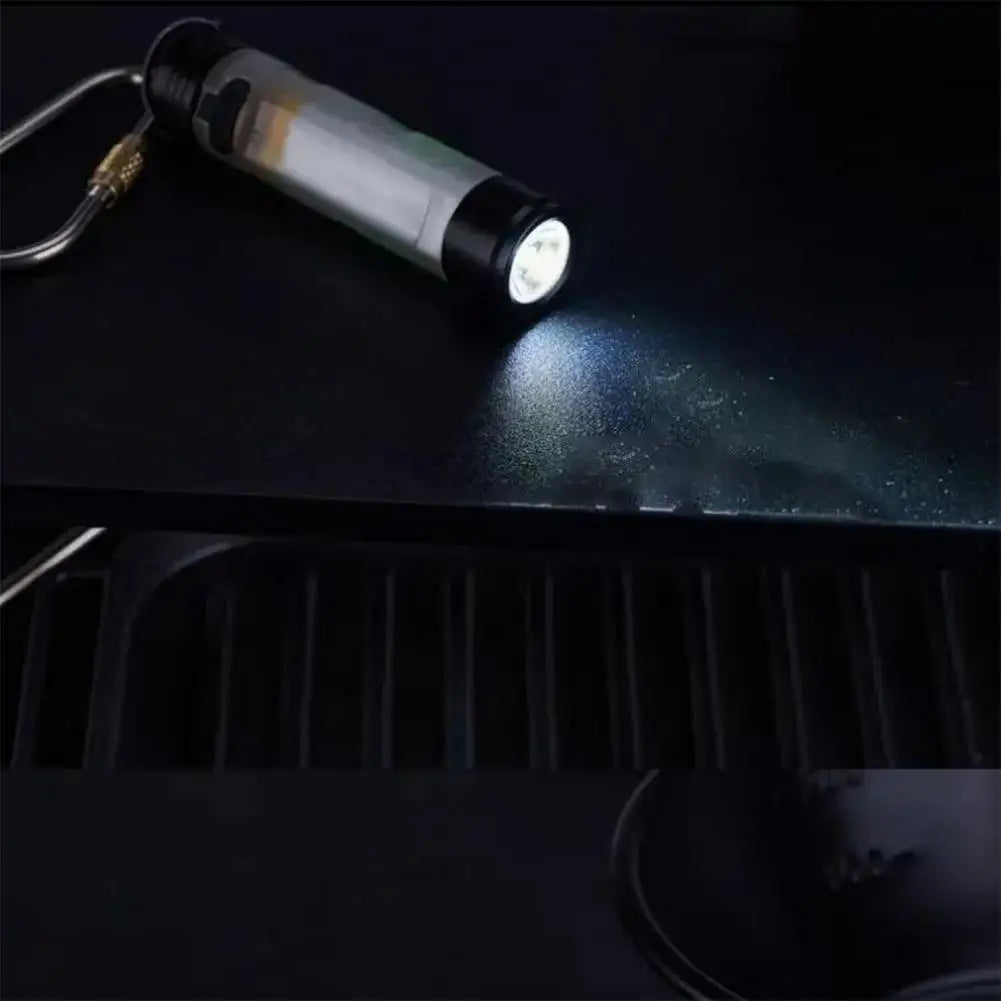 Emergency Portable Clip-On Mini Flashlight, Pocket Mini Flashlight Outdoor Key Clip Cap Ambient Led Light Long Endurance Emergency Outdoor Travel Hiking Camping