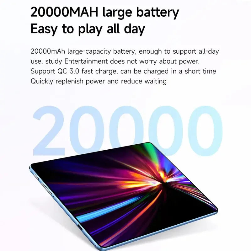 Original iPad Air Pro 11 Inch Global Edition Original Tablet 22GB 2TB Android 14 4K HD 5G Dual SIM Video Call WI-FI HD Screen Mi Tablet